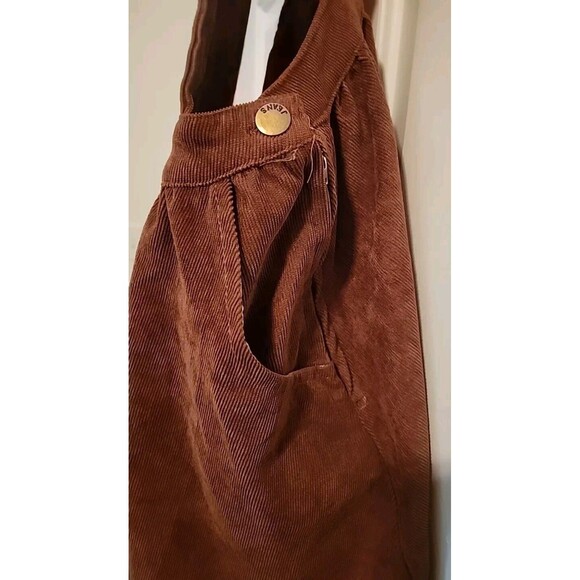 Kawaiibabe Mini Baby Bear  Romper  Medium Overall Dress Corduroy Adjustable Stra - Picture 4 of 7